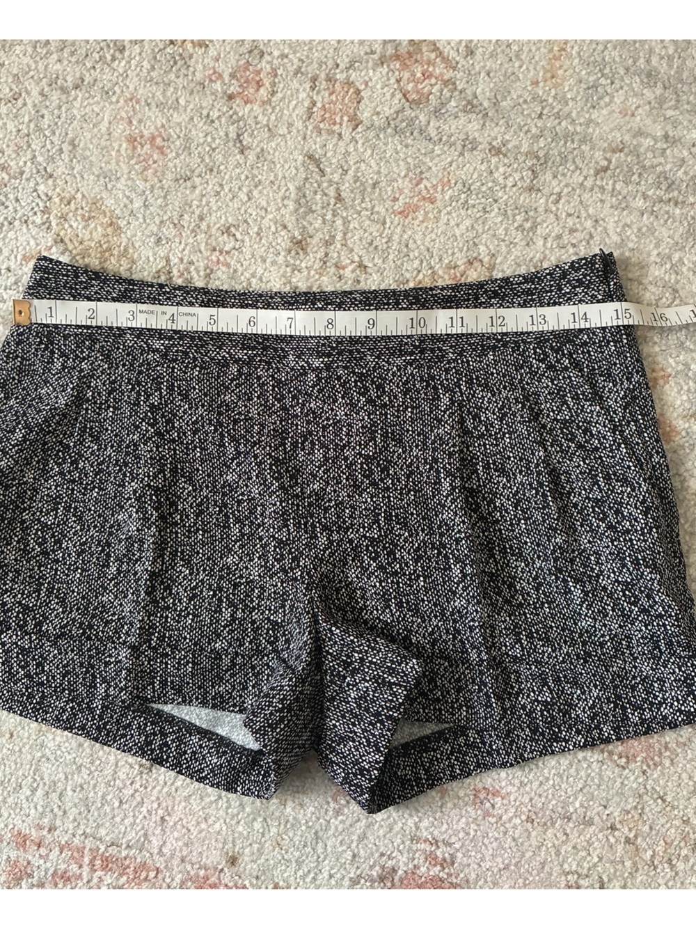 Goth Style Express Tailored Business Casual Herringbone Sz 8 Office Siren - Picture 3 of 6